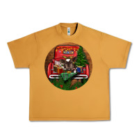 Peanut Butter Baby Cow Christmas Urban Heavy Tee - RanaPortraitStore