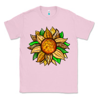 Bubblegum Pink pineapple sunflower Classic Tee - Zillion Design Studio