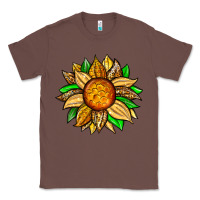 Chestnut pineapple sunflower Classic Tee - Zillion Design Studio