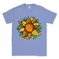 Colony Blue pineapple sunflower Classic Tee - Zillion Design Studio