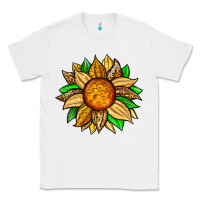 White pineapple sunflower Classic Tee - Zillion Design Studio