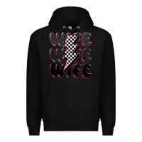 Black wife wife wife Premium Hoodie - MaliasSmallBusiness