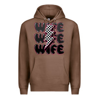 Chestnut wife wife wife Premium Hoodie - MaliasSmallBusiness