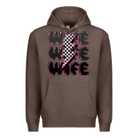 Coffee wife wife wife Premium Hoodie - MaliasSmallBusiness