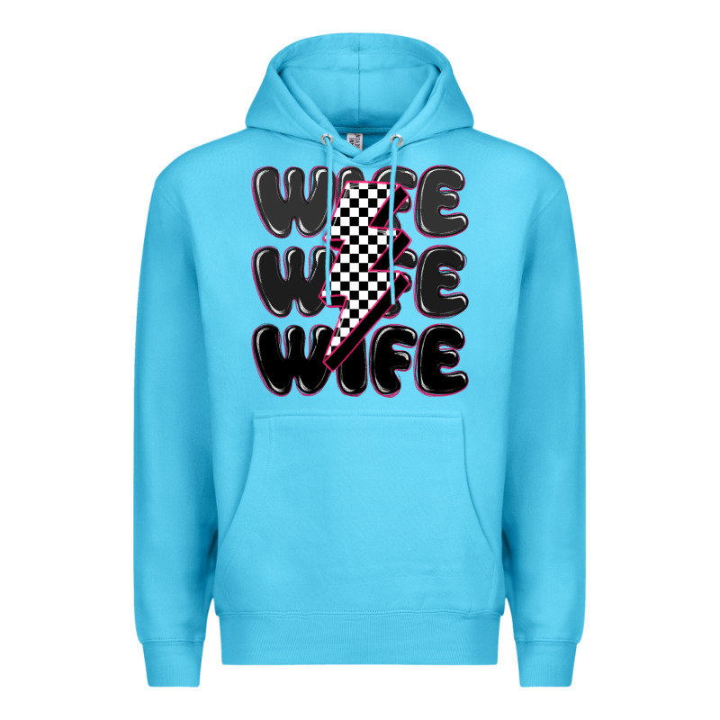 Wife Wife Wife Premium Hoodie by MaliasSmallBusiness | Teevron