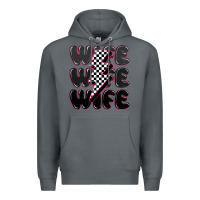 Rock wife wife wife Premium Hoodie - MaliasSmallBusiness