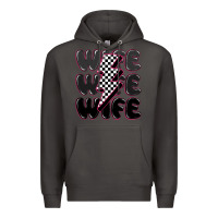 Smoke wife wife wife Premium Hoodie - MaliasSmallBusiness