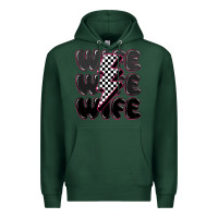 Sports Green wife wife wife Premium Hoodie - MaliasSmallBusiness