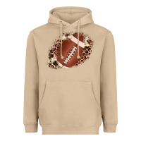 Mushroom football cowhide leopard patch Heavyweight Hoodie - JahusDesignShop