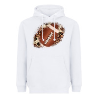 White football cowhide leopard patch Heavyweight Hoodie - JahusDesignShop