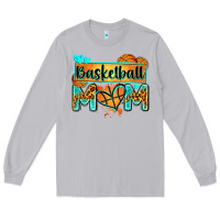 Moon Dust basketball mom with leopard Long Sleeve Tee - Zillion Design Studio