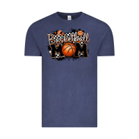 Vintage Denim basketball mom Vintage Tee - MaliasSmallBusiness