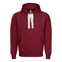 Burgundy baseball uniform pant fa element Zipper Hoodie - FaDigitalArtStudio