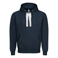 Navy baseball uniform pant fa element Zipper Hoodie - FaDigitalArtStudio