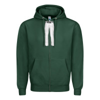Sports Green baseball uniform pant fa element Zipper Hoodie - FaDigitalArtStudio