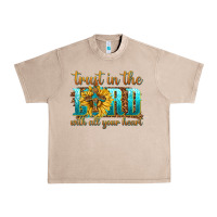 French Oak trust in the lord with all your heart Urban Heavy Tee - texasbilliewilder
