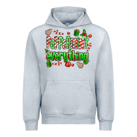 Heather Grey Peppermint Everything Urban Hoodie - MaliasSmallBusiness