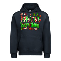 Navy Peppermint Everything Urban Hoodie - MaliasSmallBusiness