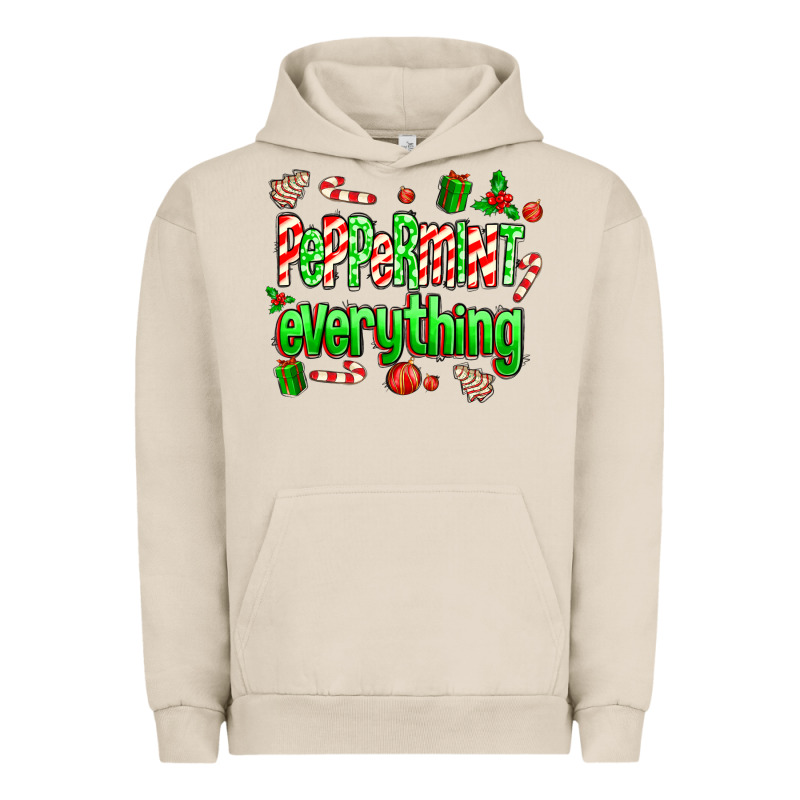 Peppermint Everything Urban Hoodie by MaliasSmallBusiness | Teevron