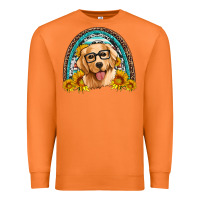 Carrot golden retriever rainbow Premium Sweatshirt - Artiststas