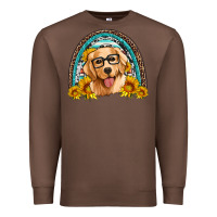 Chestnut golden retriever rainbow Premium Sweatshirt - Artiststas