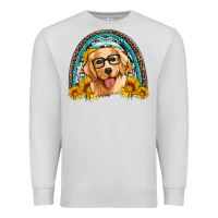 Dove Grey golden retriever rainbow Premium Sweatshirt - Artiststas