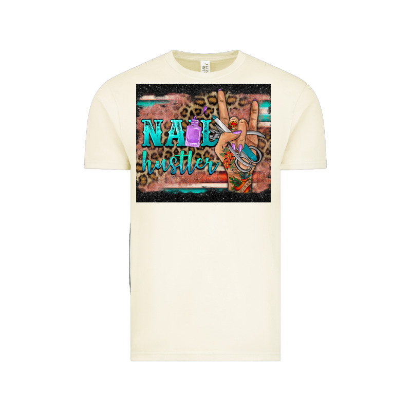 Nail Hustler Tumbler Vintage Tee by BarkalooDesign | Teevron