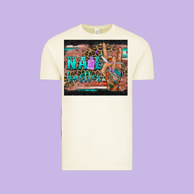 Nail Hustler Tumbler Vintage Tee Designed By Barkaloodesign