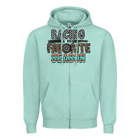 Seafoam racing is my favorite season Zipper Hoodie - CowhideDigitalArt