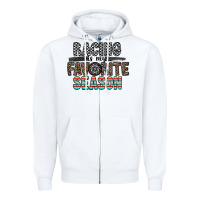 White racing is my favorite season Zipper Hoodie - CowhideDigitalArt