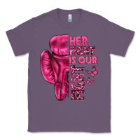 Lavender Her Fight Is Our Fight Cancer Classic Tee - texasbilliewilder