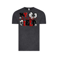 Vintage Black my heart is on that field soccer Vintage Tee - MaliasSmallBusiness