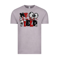 Vintage Zinc my heart is on that field soccer Vintage Tee - MaliasSmallBusiness