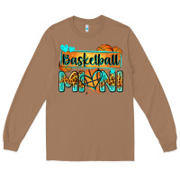 Toasted Coconut basketball mini with leopard Long Sleeve Tee - Zillion Design Studio