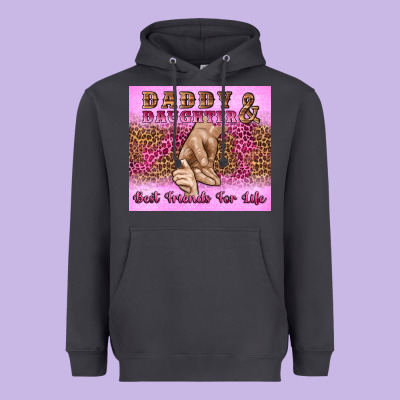 Daddy And Daughter Best Friends For Life Heavyweight Hoodie Designed By Artiststas