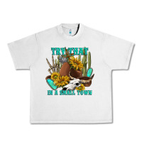 Lunar Rock try that in a small town Urban Heavy Tee - texasbilliewilder