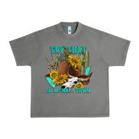 Tornado try that in a small town Urban Heavy Tee - texasbilliewilder