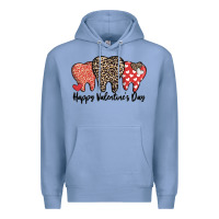 Colony Blue dentist happy valentines day Premium Hoodie - MaliasSmallBusiness