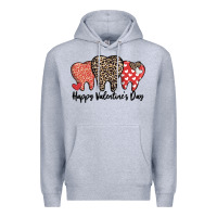 Heather Grey dentist happy valentines day Premium Hoodie - MaliasSmallBusiness