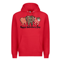 Red dentist happy valentines day Premium Hoodie - MaliasSmallBusiness