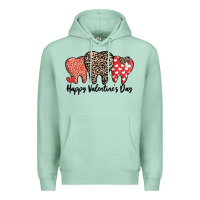 Seafoam dentist happy valentines day Premium Hoodie - MaliasSmallBusiness