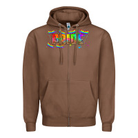Chestnut lgbtq pride  libbey glass Zipper Hoodie - HRA Design Shop