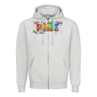 Dove Grey lgbtq pride  libbey glass Zipper Hoodie - HRA Design Shop