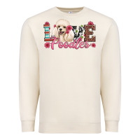 Sandshell love poodles Premium Sweatshirt - Artiststas