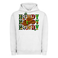 Pigment Lunar Rock Howdy Howdy Howdy christmas Urban Hoodie - MaliasSmallBusiness