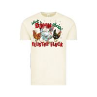 Vintage Arctic what a damn cluckin' fluster fluck chickens christ Vintage Tee - MaliasSmallBusiness