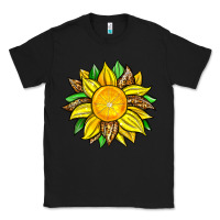 Black lemon sunflower Classic Tee - Zillion Design Studio
