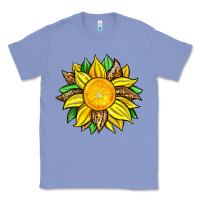 Colony Blue lemon sunflower Classic Tee - Zillion Design Studio