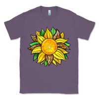 Lavender lemon sunflower Classic Tee - Zillion Design Studio