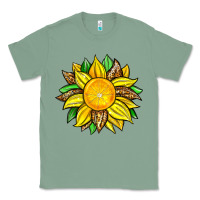Sage lemon sunflower Classic Tee - Zillion Design Studio